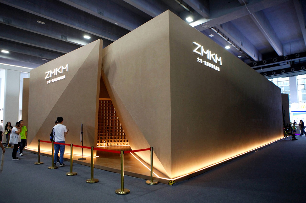 力美会展广州建材展展台设计搭建，芝麻开门2