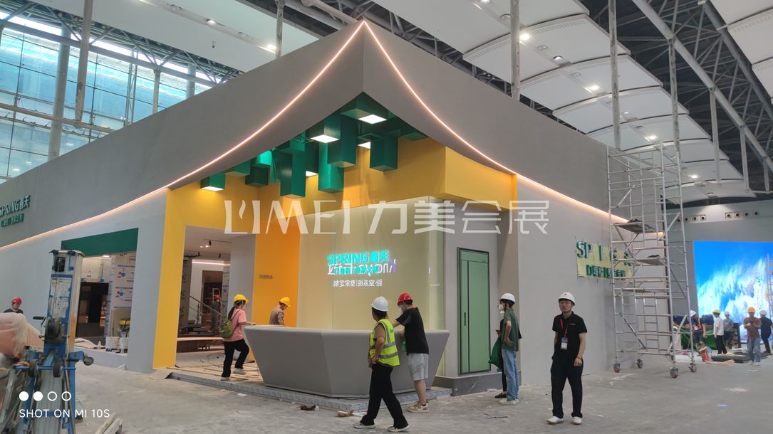 长沙建博会展台设计搭建